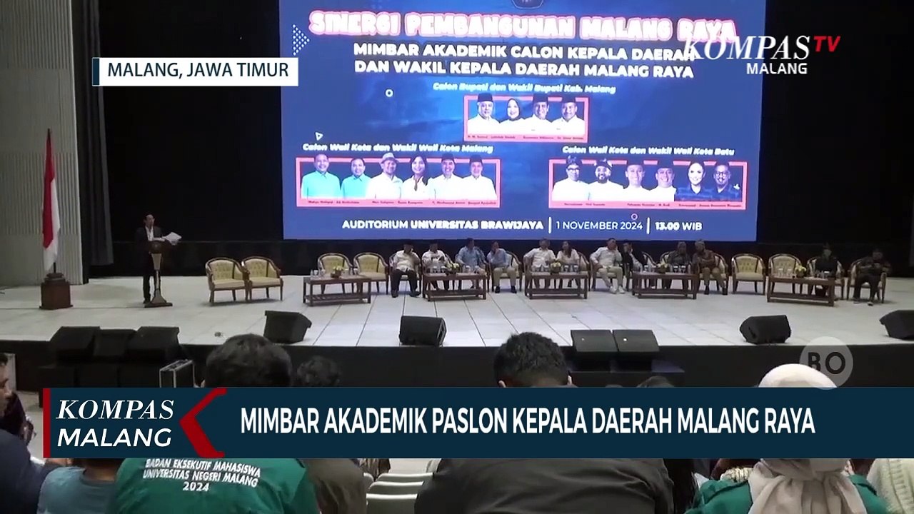 Universitas Brawijaya Malang Gelar Mimbar Akademis Calon Kepala Daerah Malang Raya