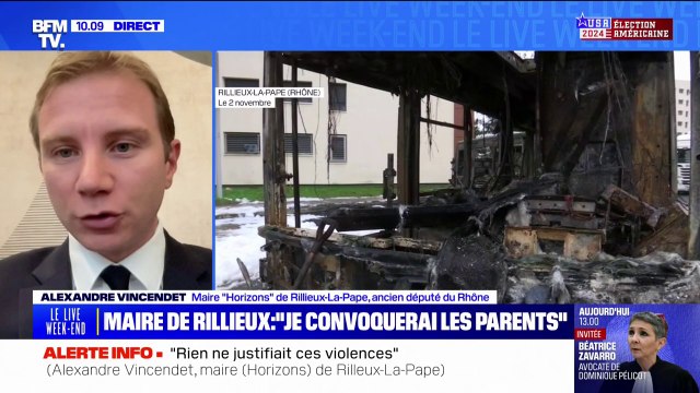 Rillieux-la-Pape: Soit ils nous aident à faire en sorte que leur enfant rentre dans le droit chemin (...), soit on suspend les aides municipales assure Alexandre Vincendet (maire Horizons de la ville)