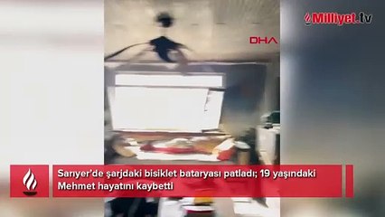 Şarjdaki bisiklet bataryası sonu oldu! 19 yaşındaki Mehmet hayatını kaybetti