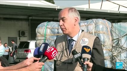 France delivers aid to Lebanon