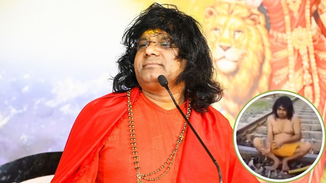 रेलवे की पटरी पर किया शिवलिंग का जलाभिषेक, आचार्य कौशिक महाराज का वीडियो वायरल