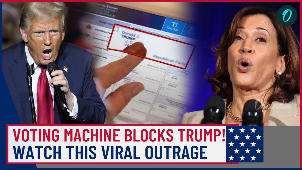Kentucky Voting Machine Allegedly Blocks Trump Votes-He Calls It 'Democrat' Tactic Amid Outrage