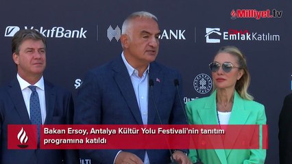 Antalya Kültür Yolu Festivali başladı