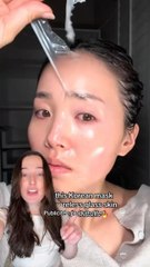 Publicité - je teste le masque au collagene viral