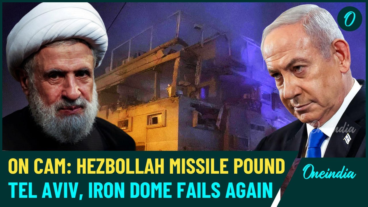 Hezbollah’s Deadly Missile Salvo Rocks Tel Aviv, 19 Israelis Injured as Missiles Pound Tira Valley