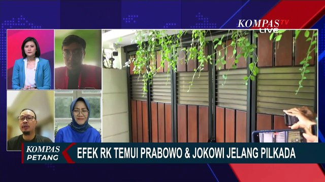 [FULL] PDIP-Ahli soal 'Efek' Ridwan Kamil Temui Presiden Prabowo & Jokowi, Pengaruhi Elektabilitas?