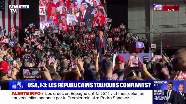 Trump va gagner, il va le faire : les électeurs républicains, confiants à trois jours de l'élection présidentielle aux États-Unis
