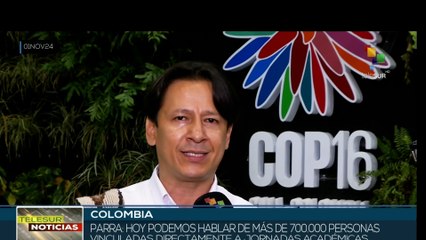 En Colombia culminó el cop 16 donde se lograron avances en comunidades indígenas