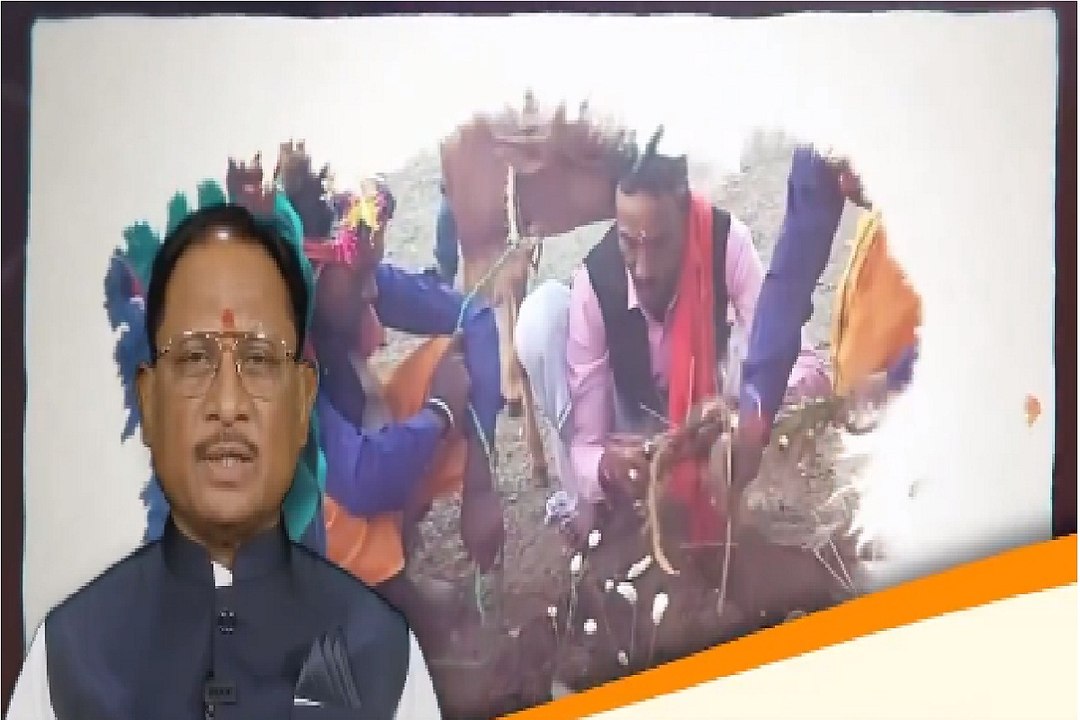 CG News: गोवर्धन पूजा के पावन अवसर पर भगवान श्री कृष्ण और गौ माता की CM साय ने की पूजा, देखें Video...