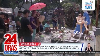 Pagbisita sa Manila North Cemetery, patuloy ngayong All Souls' Day; anak ng isang dalaw, nawawala | 24 Oras Weekend