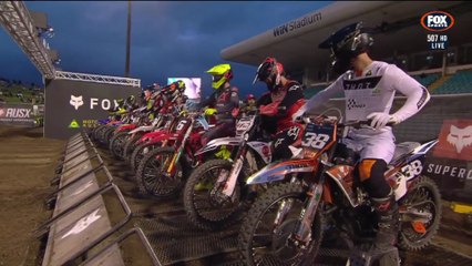 2024 Australian Supercross Rd.3 Wollongong, WIN Stadium - SX2 Final 1