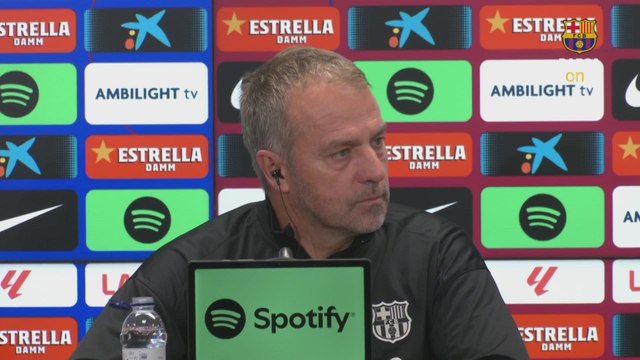 HANSI FLICK habla sobre la DANA en VALENCIA y si se debería SUPENDER la JORNADA