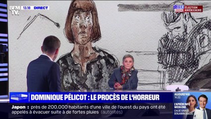 Selon son avocate, Dominique Pelicot "a aujourd'hui le recul nécessaire de se dire que ce qu'il a fait est immonde"