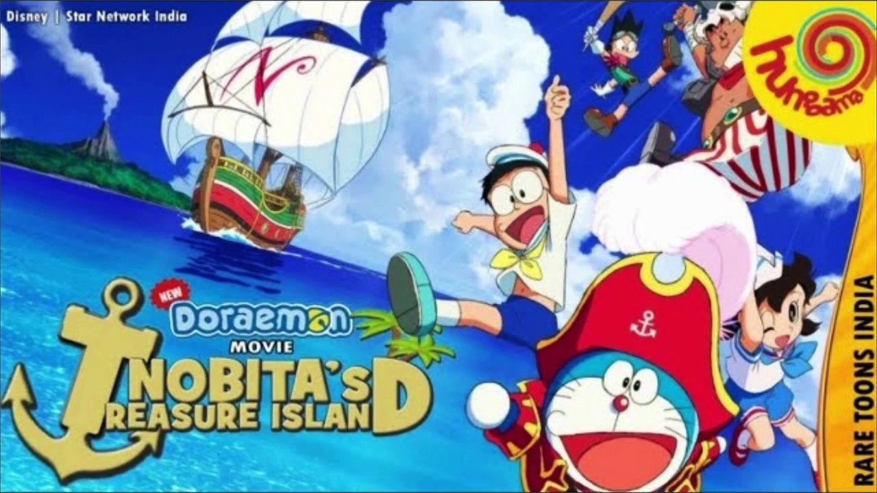 Doraemon Nobita’s Treasure Island Adventure ‍☠️  2018 Movie Recap & Epic Pirate Quest