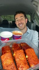 Follow for more ASMR videos Credits: @1hourlunchbreak #mukbang #asmr #fastfood #asmreating #food