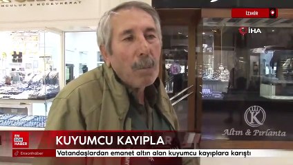 İzmir'de kuyumcu, yüksek kar vaadiyle aldığı altınlarla kayboldu