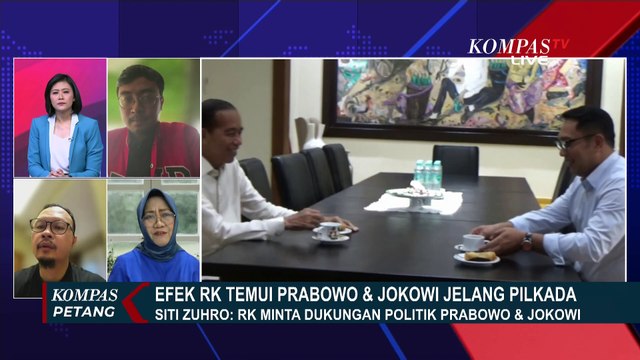 Pengamat BRIN soal Efek RK Temui Presiden Prabowo & Jokowi-Munculnya 'Si Doel' di Pilkada Jakarta