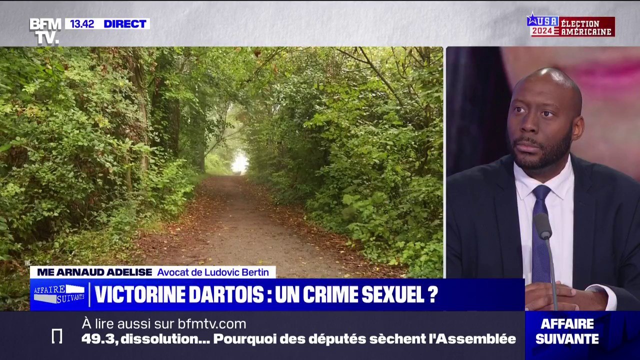 Victorine Dartois: l'avocat du principal suspect du meurtre de la jeune fille en 2020 s'exprime sur BFMTV