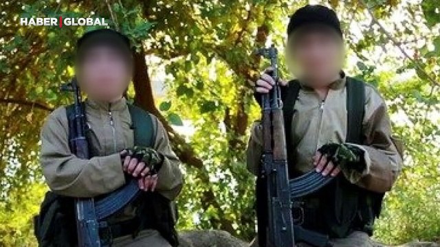 MSB, teslim olan çocuk teröristlerin ifadelerini paylaştı