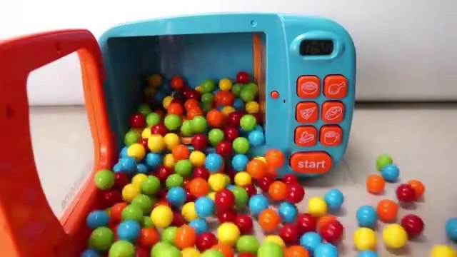 Microwave Oven Marble Run Race ASMR ☆ Creative Healing Sound