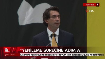 Burak Kızılhan: Yankı uyandıracak bir stadyum isim sponsorluğunu hedefliyoruz