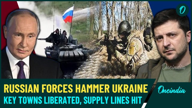 Putin’s Men Make Major Gains in Ukraine: Key Towns Liberated Amidst Intense Strikes and Heavy Losses
