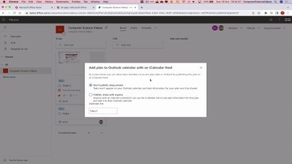 How to USE Microsoft Planner for Office 365 On a Mac - Tutorial 20 - Add Plan to Outlook - Basic