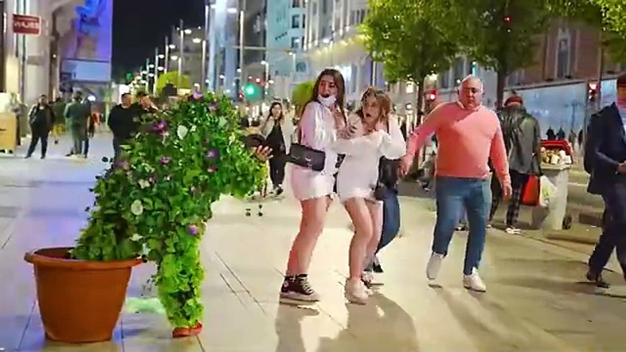 BUSHMAN PRANK_ SCARING EVERYONE !!!