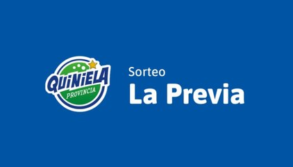 Sorteo de la Quiniela La Previa de la Lotería de la Provincia: 2 de noviembre del 2024