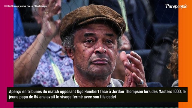 Yannick Noah, jeune papa préoccupé et le visage fermé auprès de son fils : première apparition depuis la naissance de sa fille