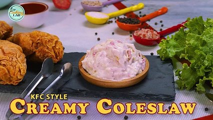 How to Make Creamy Coleslaw | Coleslaw Recipe | Homemade Coleslaw | The Cooking Lab