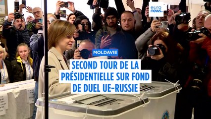 Moldavie : second tour de l'élection présidentielle sur fond de duel UE-Russie