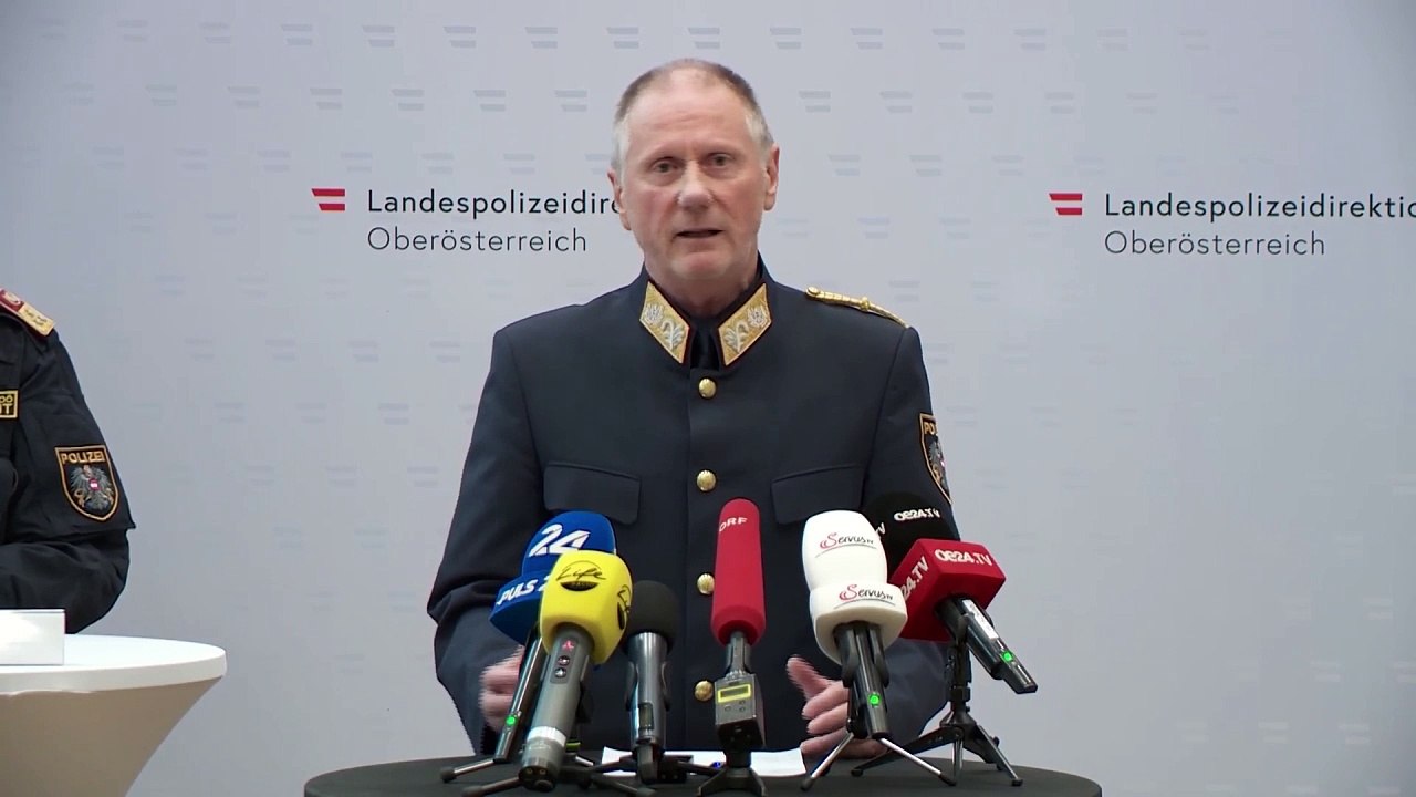 Pressekonferenz: Bluttat im Mühlviertel - Täter beging Suizid