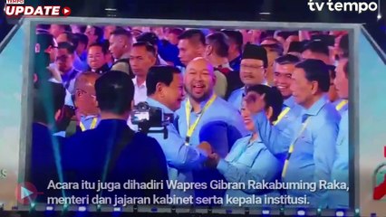 Deklarasi Gerakan Solidaritas Nasional Dihadiri Presiden Prabowo, Menteri hingga Kepala Badan