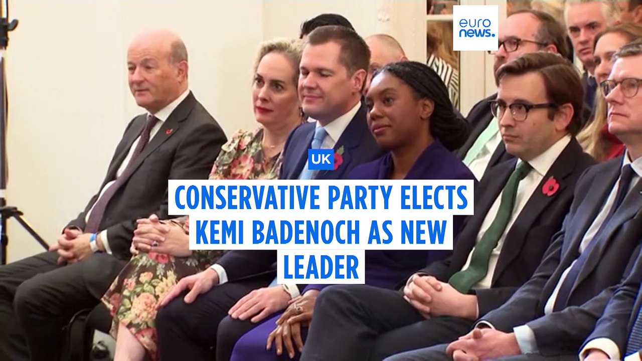 UK Conservative Party choose Kemi Badenoch as new leader
