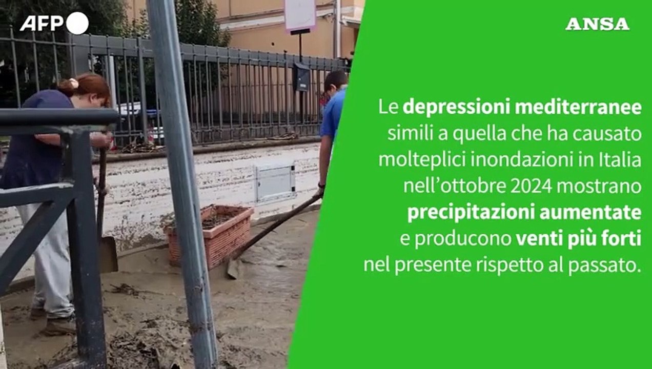Ansa VERIFIED - Il cambiamento climatico ha aumentato l'intensita' delle tempeste in ottobre?