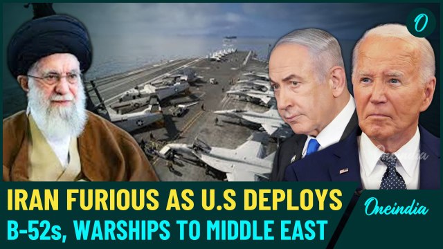 Ballistic Missile Destroyers, B-52 Bombers: U.S Bolsters Military Presence as Iran Warns Israel