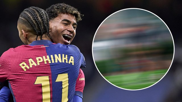Así se entrena el Barcelona y Lamine Yamal de cara al Derbi frente al Espanyol