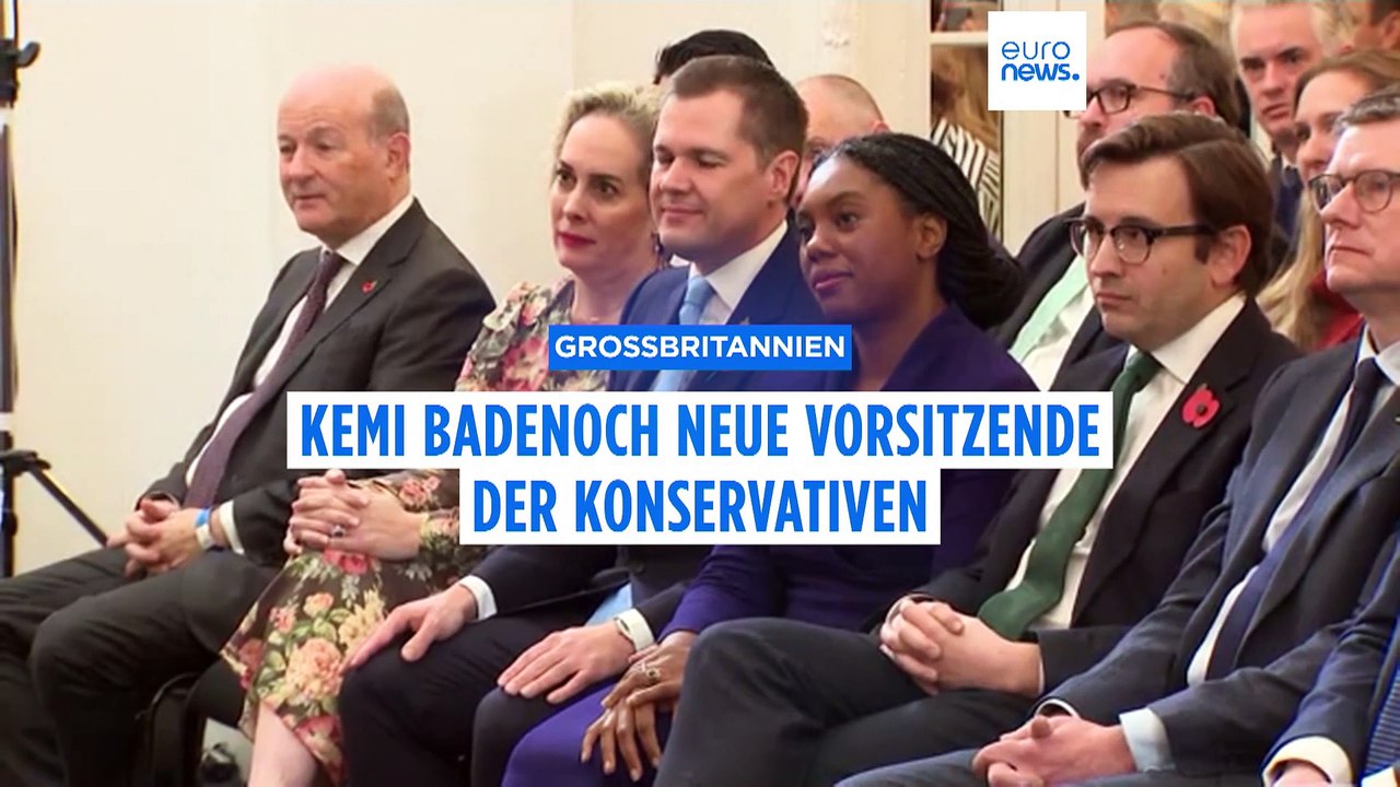 Kemi Badenoch neue Vorsitzende der britischen Konservativen