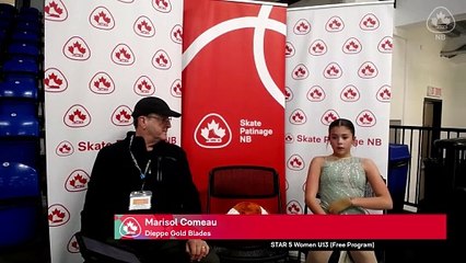 STAR 5 Women U13 Free Program 2024 Fall Invitational - Skate Canada NB (8)