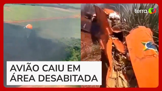 Aviões da FAB colidem e piloto é ejetado durante pouso de emergência em SP