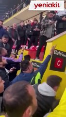 Kayserispor Başkanı Polis eşliğinde stadı terk etti