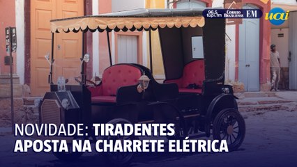Tiradentes inicia testes de charrete elétrica para substituir veículos de tração anima