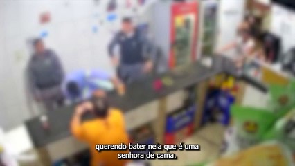 Policial agride homem que teria batido na mãe acamada