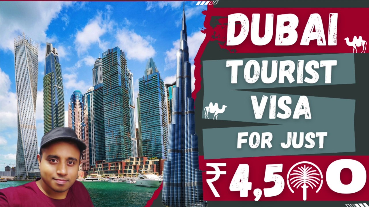 How to Get a Dubai Tourist Visa for ₹4,500 | Step-by-Step Application Process for Indians