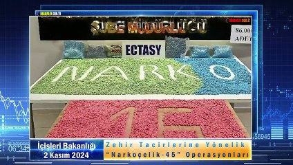 Zehir Tacirlerine Yönelik “Narkoçelik-45” Operasyonları