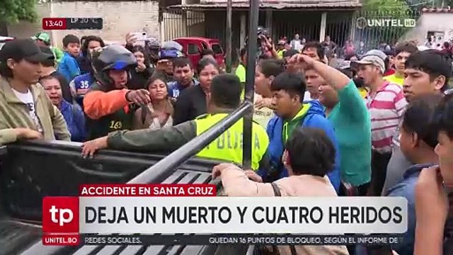 Un fallecido y cuatro heridos luego de que una camioneta impacta a un ‘torito’ en el que iba una familia