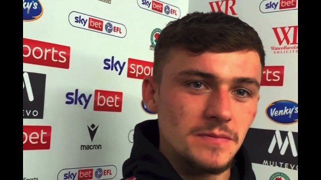 Harrison Burrows reacts after first Sheffield United goal in victory at Blackburn Rovers