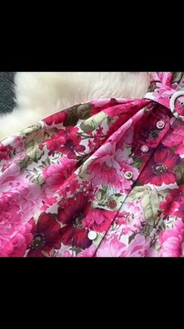 Summer Runway Beach Dress Women's Notched Collar Short Sleeve Single Breasted Floral Print Belt Long Boho Party Vestidos 6393