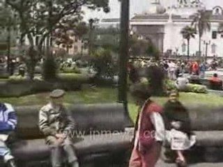 Galapagos Islands travel: Quito's Independence Square.